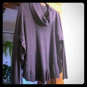 Anthropologie postmark cowl neck sweater